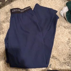 Blue Skechers cargo scrub pants